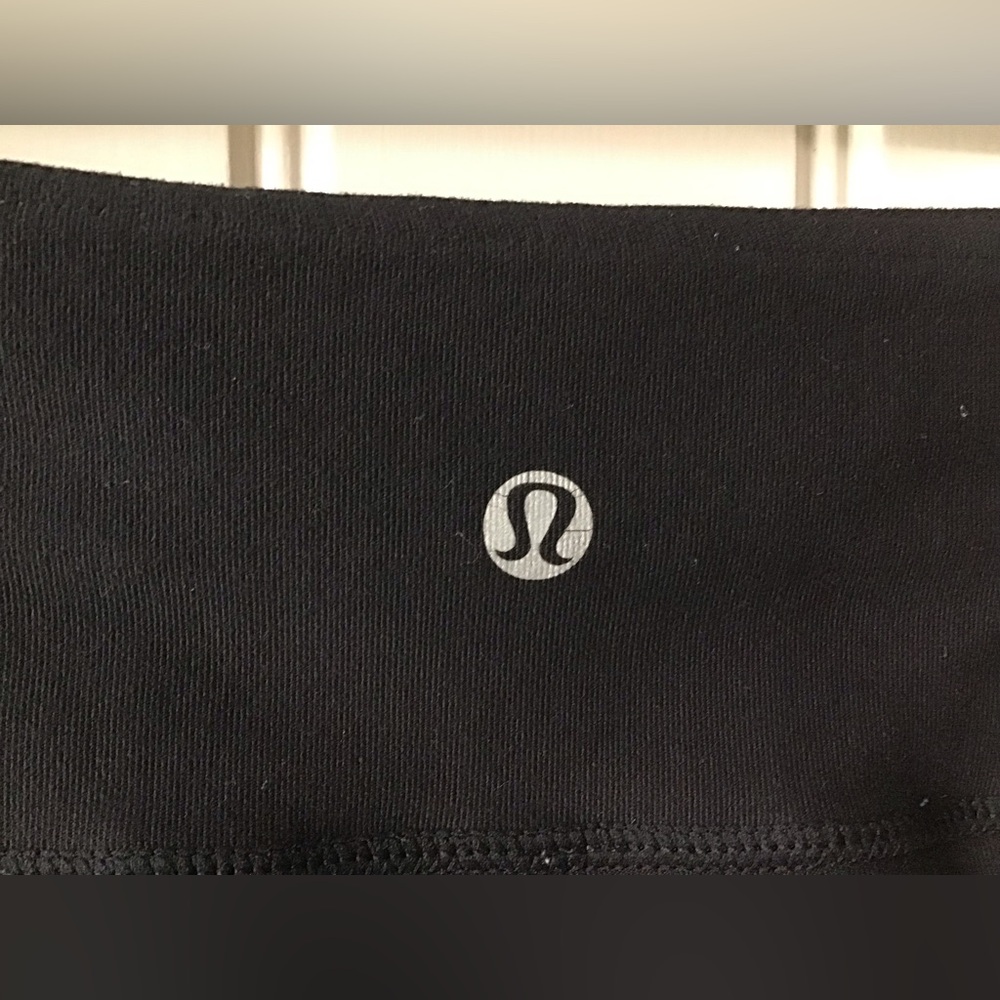 Lululemon Reversible Groove Pants Size 4 32” Black - Picture 5 of 13